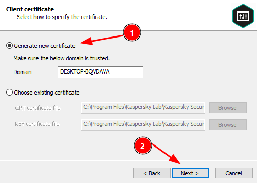 Client Certificate