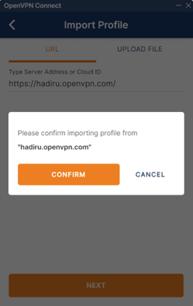Confirm