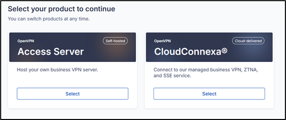 Pilih CloudConnexa