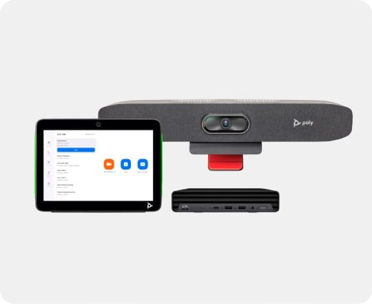 Video bar dan perangkat konferensi HP Poly