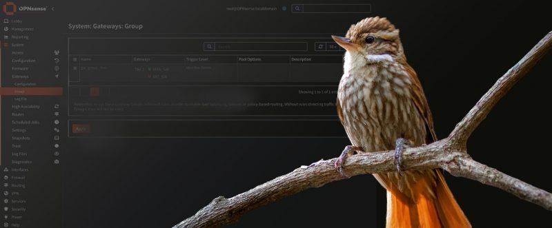 Antarmuka OPNsense versi 26.7