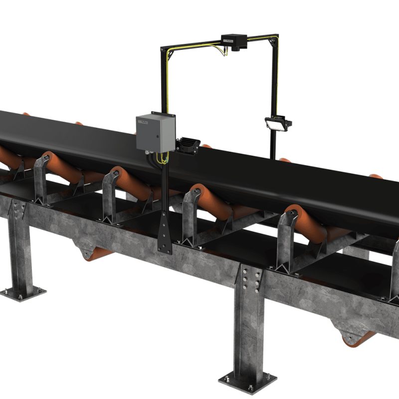 Sistem WipWare Solo di atas conveyor