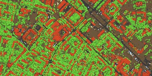 Klasifikasi dense point cloud