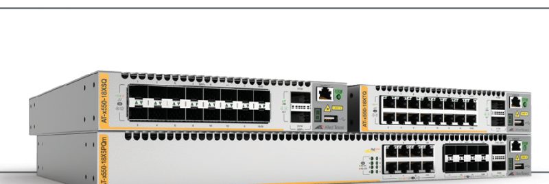 Switch Allied Telesis x550 yang dikelola AMF Plus
