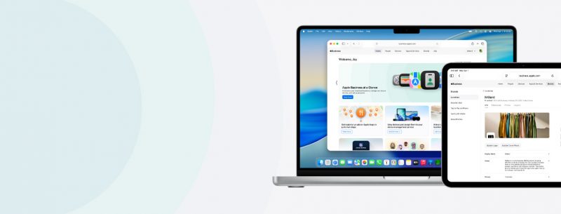 Platform Apple Business di Mac, iPad, dan iPhone