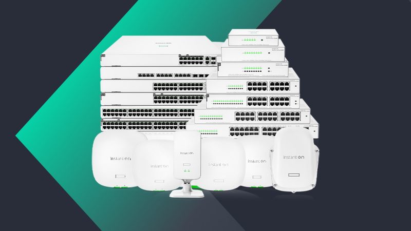 Keluarga produk HPE Networking Instant On