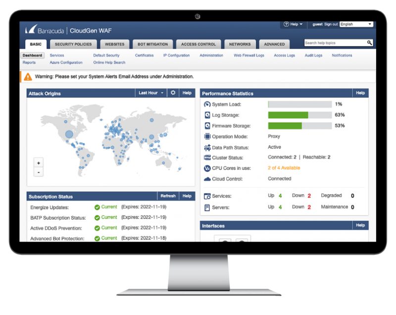 Monitor Barracuda Web Application Firewall
