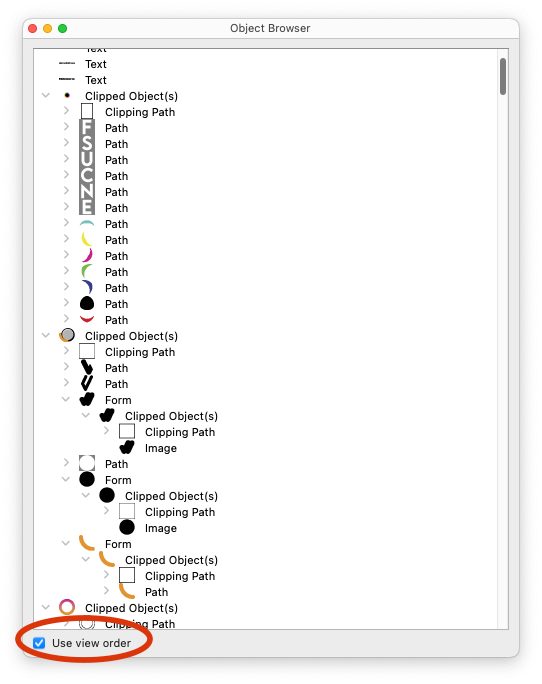 Object Browser PitStop Pro