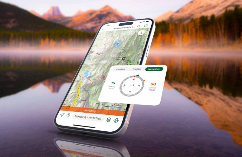 Aplikasi Avenza Maps di smartphone