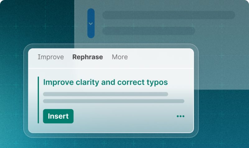 Grammarly menulis ulang paragraf agar lebih jelas