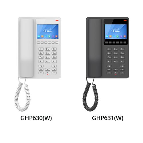Telepon hotel Grandstream GHP630 dan GHP631