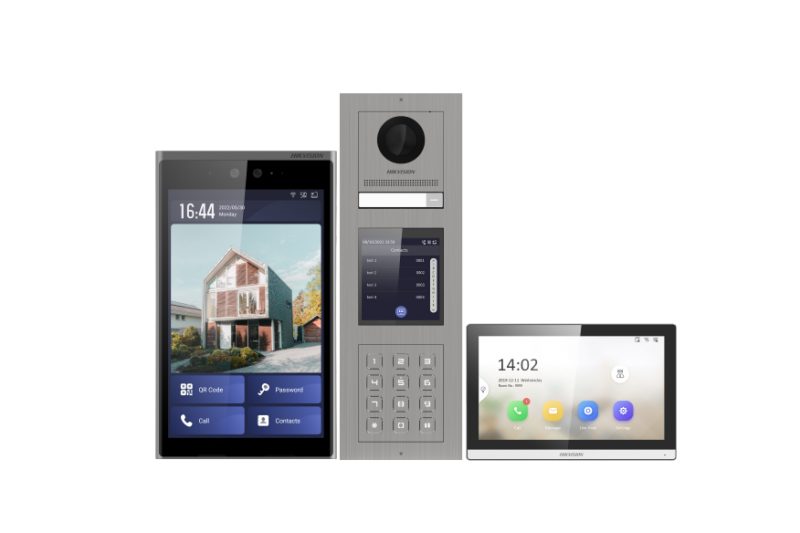 Video intercom IP Hikvision: door station dan indoor station