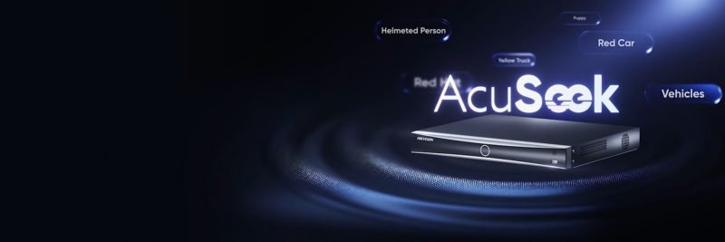 Perekam video jaringan Hikvision dengan AcuSeek