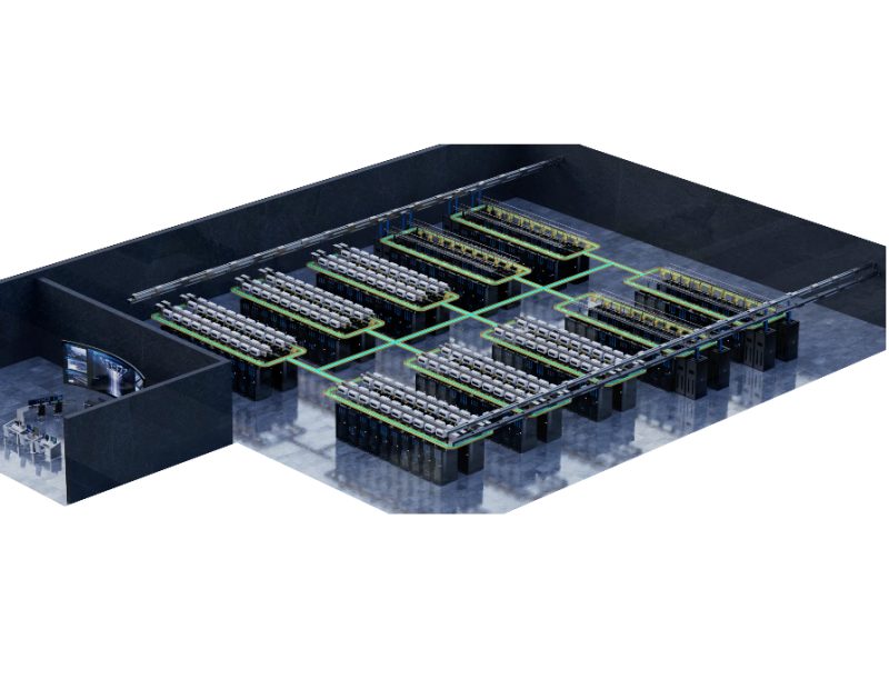 Ilustrasi solusi data center LS Simple