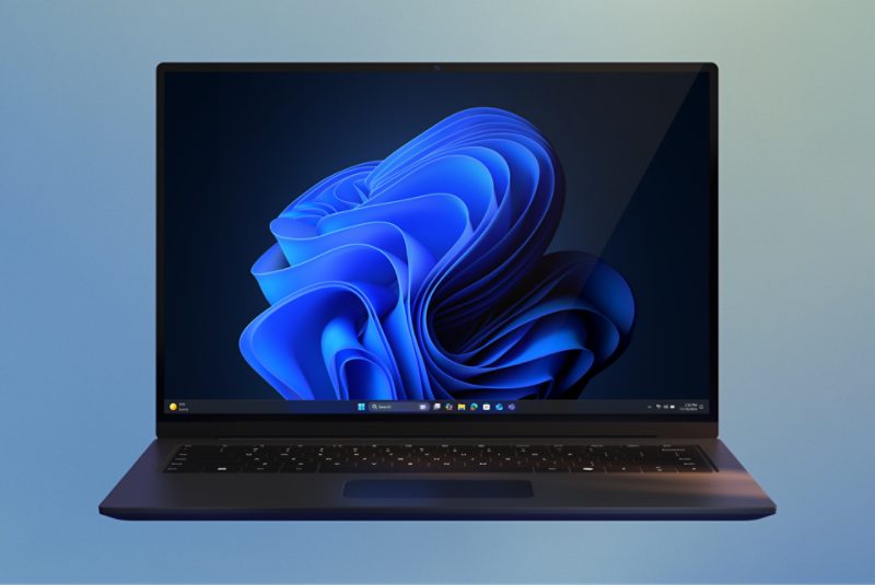 Laptop bisnis dengan Windows 11 Pro