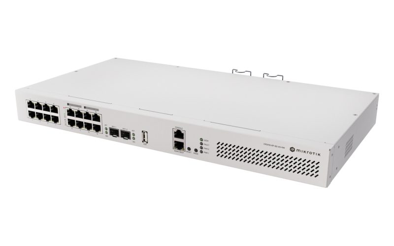 Switch MikroTik CRS418-8P-8G-2S+RM
