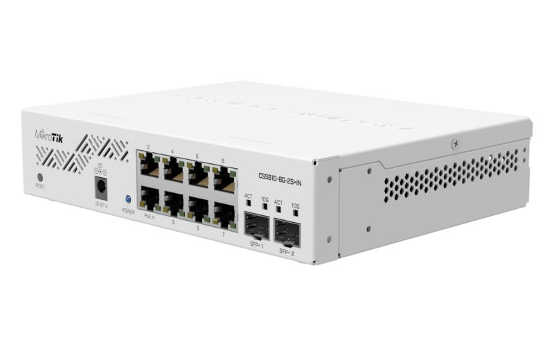 Switch MikroTik CSS610-8G-2S+IN