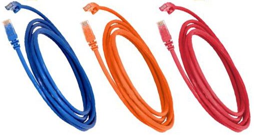 Patch cord tembaga Netviel berkode warna