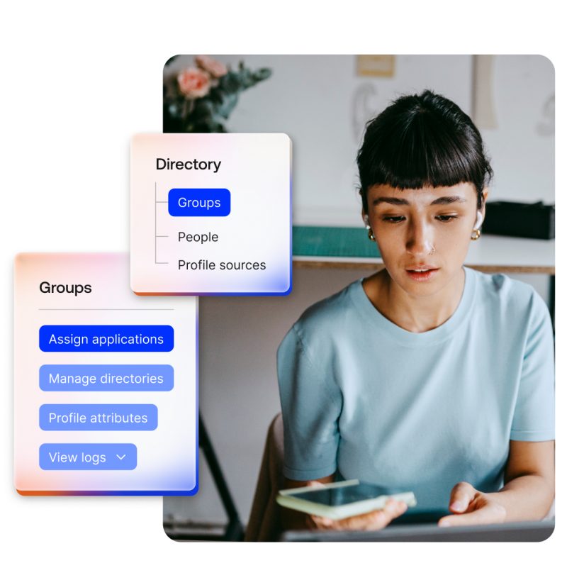 Pengelolaan grup di Okta Universal Directory