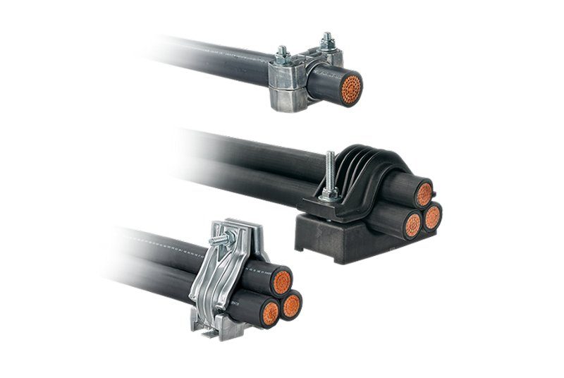 Cable cleat untuk mengikat kabel daya