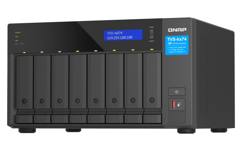 NAS QNAP TVS-h874 dengan QuTS hero