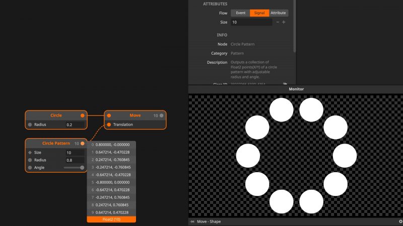 Patch node di Resolume Wire