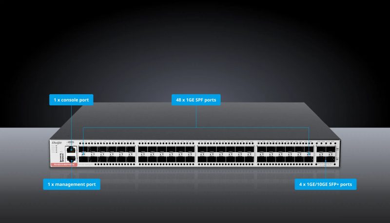 Switch akses optik Ruijie RG-S5310-48SFP4XS-E