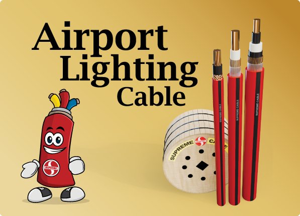 Kabel penerangan bandara Supreme