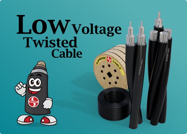 Kabel twisted tegangan rendah Supreme
