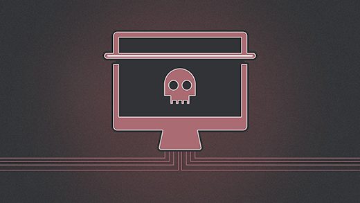 Ilustrasi deteksi dan respons serangan di endpoint