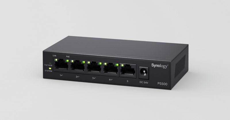 Switch PoE+ Synology PS500