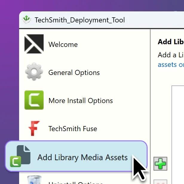 TechSmith Deployment Tool untuk instalasi massal
