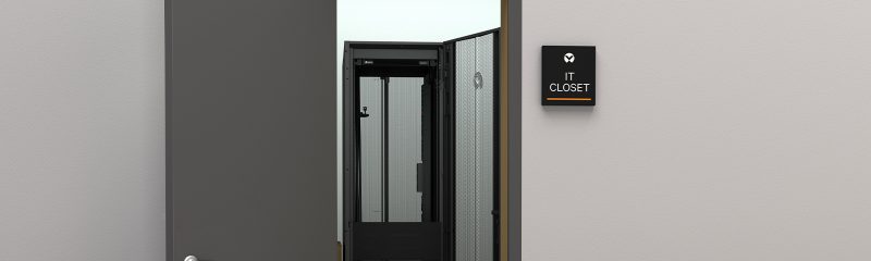 Ilustrasi ruang IT closet dari Vertiv