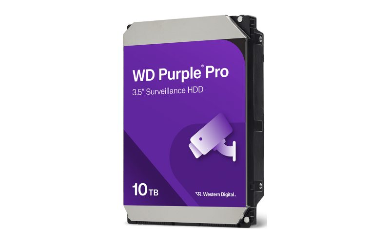 Hard disk surveillance WD Purple Pro
