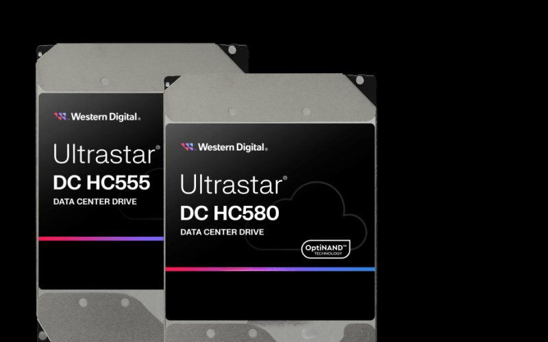 Hard disk data center Ultrastar DC HC555 dan DC HC580