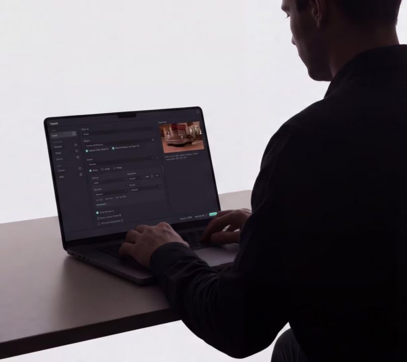 Mengedit video pembelajaran di laptop dengan Filmora