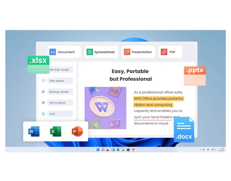 WPS Office kompatibel dengan format Microsoft Office