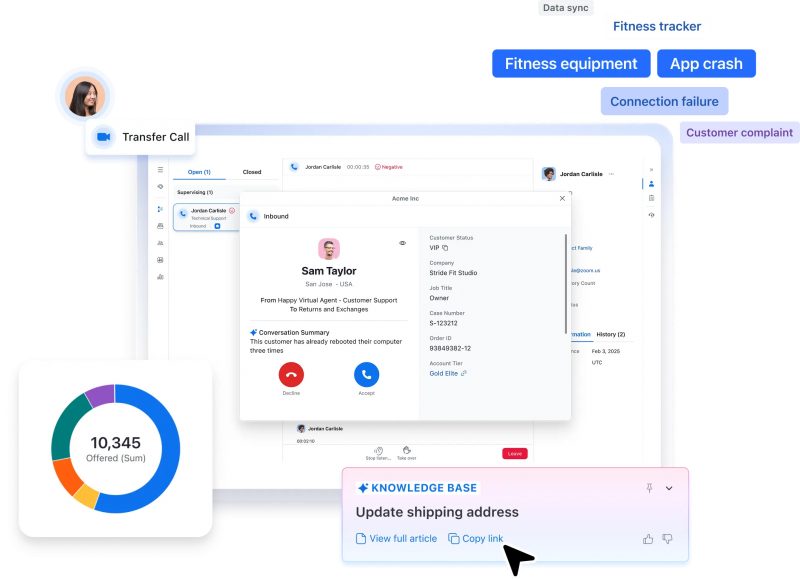 Desktop agen Zoom Contact Center